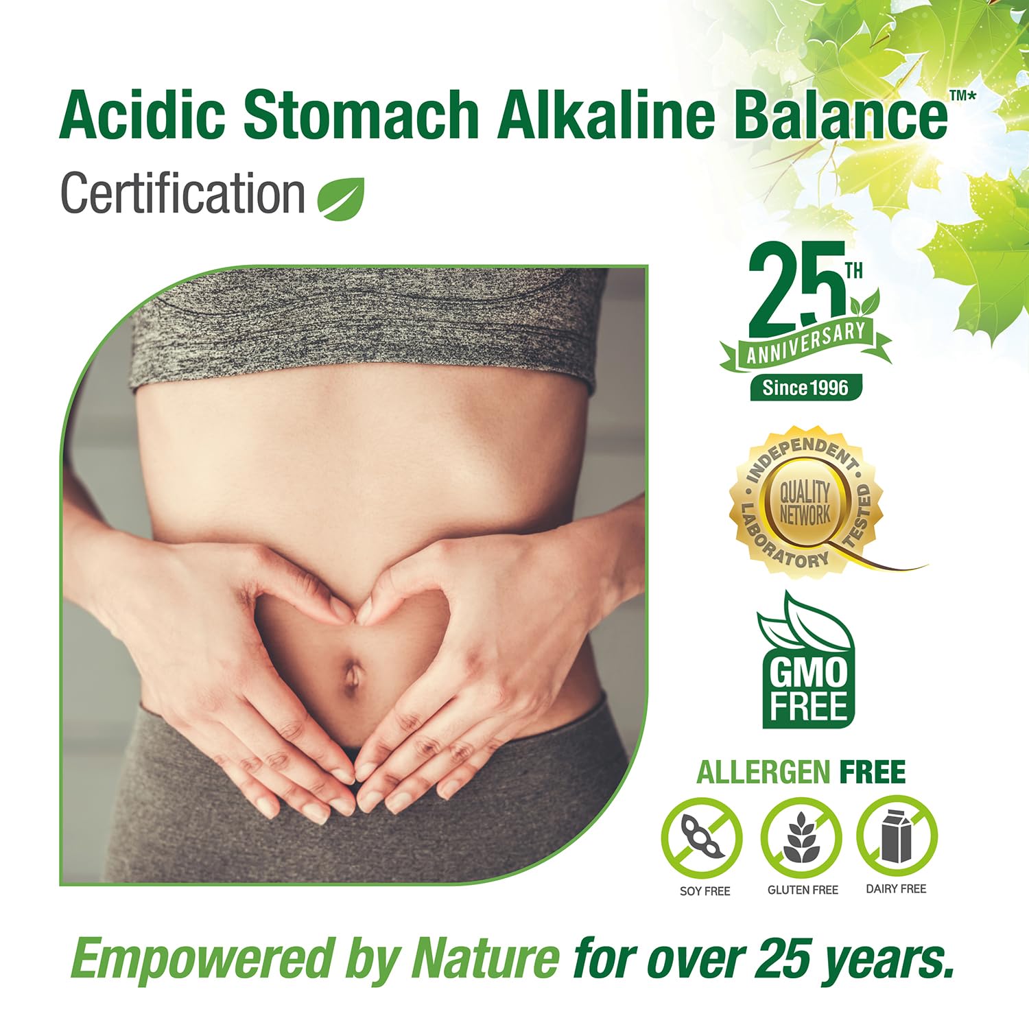 Bell Acidic Stomach Alkaline Balance Lifestyle Products | Helps Maintain Healthy pH Levels | 60 Capsules - Maple Wellness Supplements