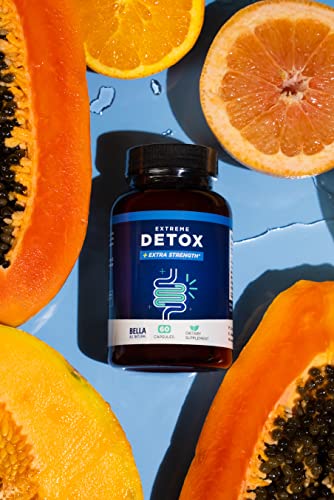 Bella All Natural Extreme Detox - Colon Cleanse and Full Body Detox - 60 Caps - Maple Wellness Supplements
