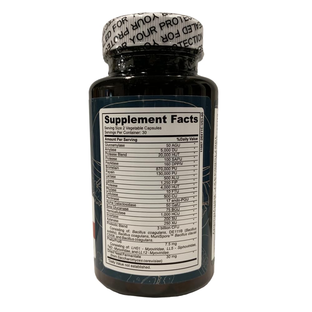 Belly Buddy Advanced Gut Health Support containing a helthy Blend of Probiotics, Prebiotics, and Digestive Enzymes - Maple Wellness Supplements