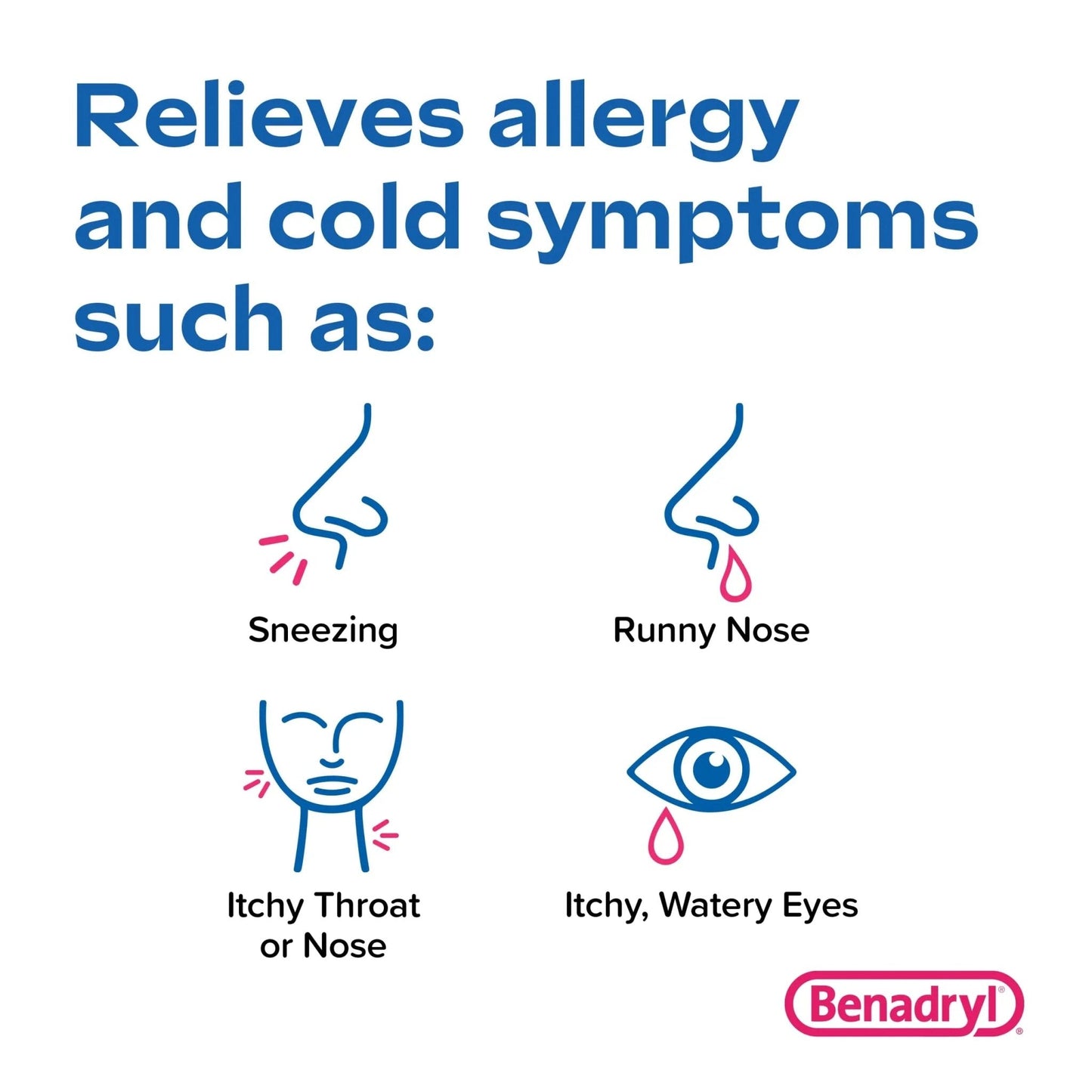 Benadryl Ultratabs Antihistamine Allergy Relief Tablets with 25 mg Diphenhydramine HCl, 100 ct and Tylenol Extra Strength Pain Reliever Rapid Release Gels with 500 mg Acetaminophen, 100 ct - Maple Wellness Supplements
