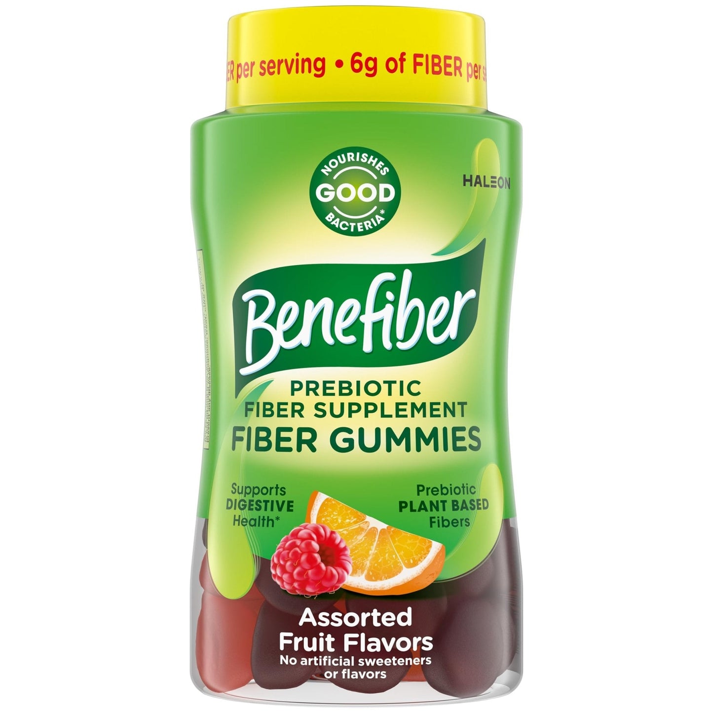 Benefiber Prebiotic GLP-1 Friendly Fiber Supplement Gummies for Digestive Health, Assorted Fruit Flavor - 81 Count - Maple Wellness Supplements