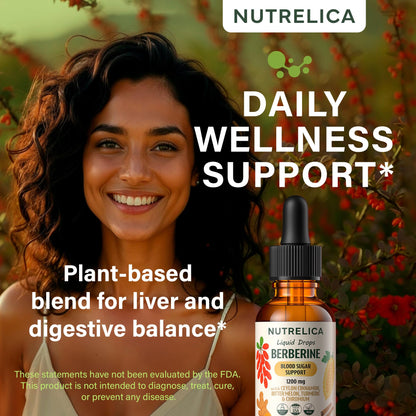 Berberine with Ceylon Cinnamon, Bitter Melon, Turmeric & Chromium – Blood Sugar Balance & Glucose Metabolism - Maple Wellness Supplements