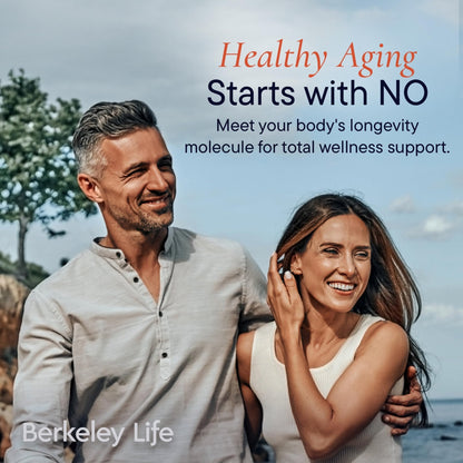 Berkeley Life Nitric Oxide Support Supplement - Nitric Oxide Booster for Men & Women - Blood Flow & Circulation with Beet Root Powder to Support Energy, - Maple Wellness Supplements