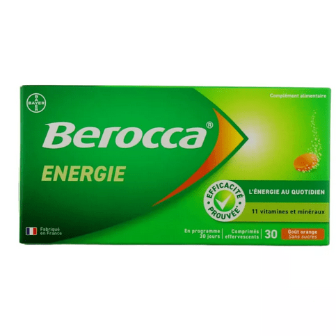 Berocca Ernergy 30 effervescents tablets - Maple Wellness Supplements