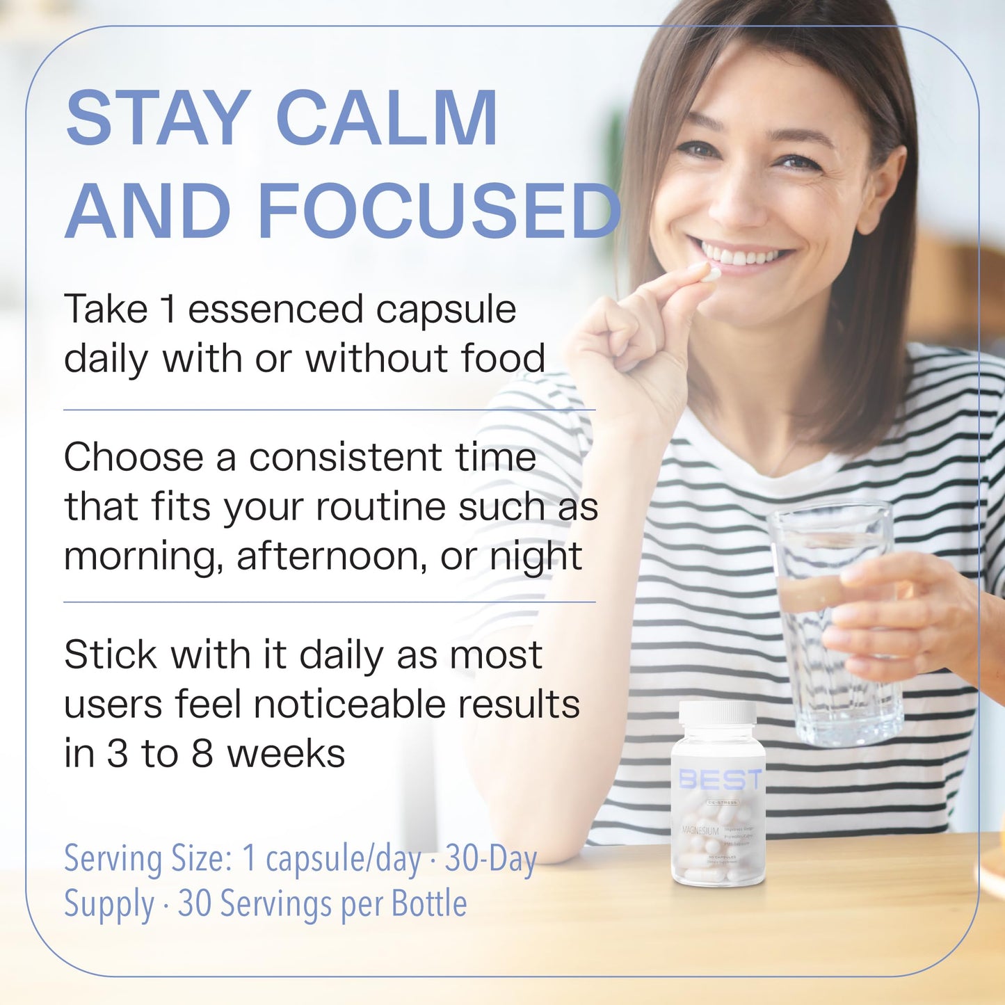 BEST Magnesium Glycinate Supplement for Women - High Absorption, Breakthrough for Sleep, Stress - Menopause Symptoms, Magnesium for Women Over 40 - Gentle on Stomach, Non-GMO, Vegan - 30 Day Supply - Maple Wellness Supplements