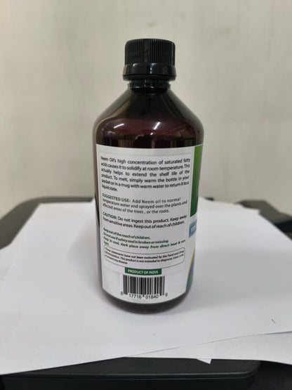 Best Naturals 100% Pure Neem Oil, 100% Cold Pressed and Unrefined - 16 OZ (1 Bottle) - Maple Wellness Supplements