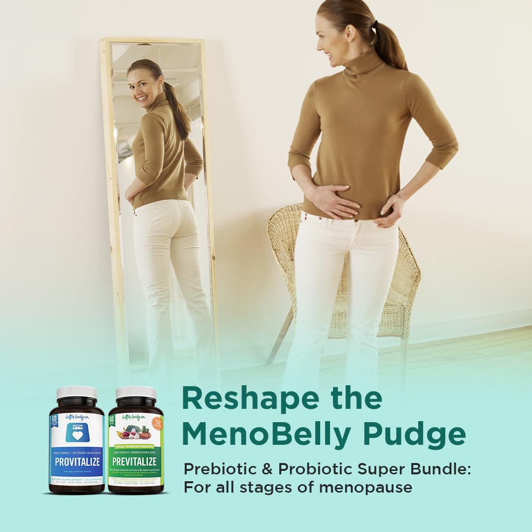 Better Body Co. Slim Gut Bundle | Prebiotics and Probiotics for Women - Bloating Relief - Maple Wellness Supplements