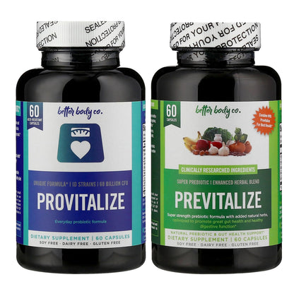 Better Body Co. Slim Gut Bundle | Prebiotics and Probiotics for Women - Bloating Relief - Maple Wellness Supplements
