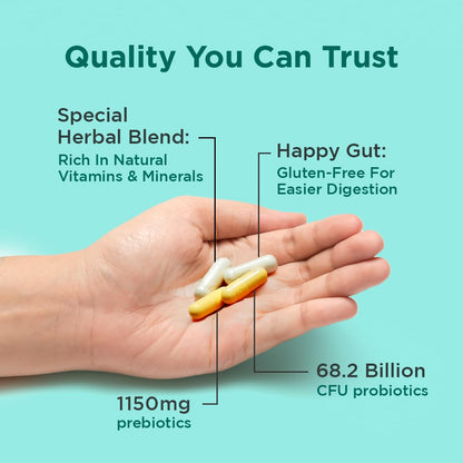 Better Body Co. Slim Gut Bundle | Prebiotics and Probiotics for Women - Bloating Relief - Maple Wellness Supplements
