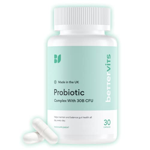 Bettervits Probiotic Complex | 30B CFU | Gut Health | Digestion | Bloating | IBS - Maple Wellness Supplements
