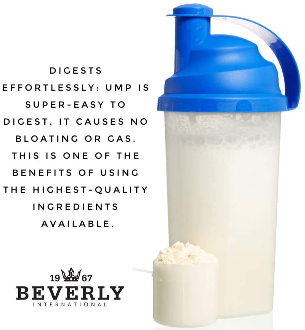 Beverly International UMP Protein Powder, Cookies & Cream. Unique Whey-Casein Ratio Builds Lean Muscle. Easy to Digest. No Bloat. (32.8 oz) 2lb .8 oz - Maple Wellness Supplements