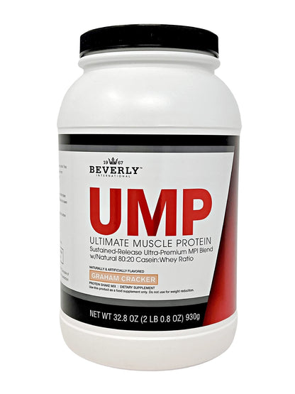 Beverly International UMP Protein Powder, Graham Cracker. Unique Whey-Casein Ratio - Maple Wellness Supplements