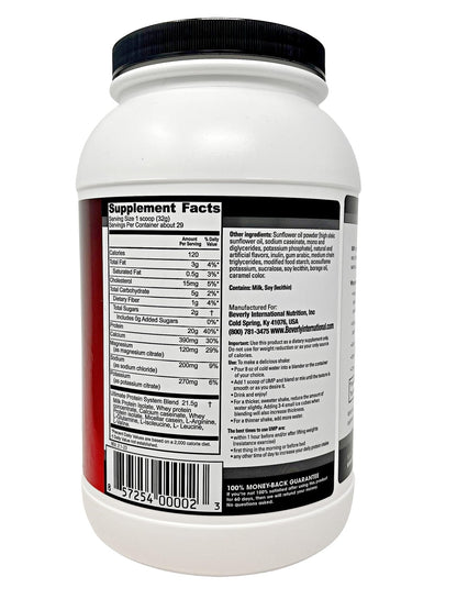 Beverly International UMP Protein Powder, Graham Cracker. Unique Whey-Casein Ratio - Maple Wellness Supplements