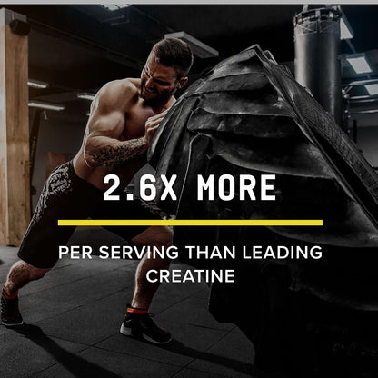 BEYOND RAW Science-Backed Creatine HCl Powder, Lab Grade, for Muscle Strength and Growth, Energy Production, Athletic Performance, Cognitive Support, - Maple Wellness Supplements