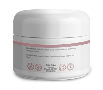 Bezwecken - HemStad - 2oz Crème - Professionally Formulated Hemorrhoid Relief - Safe, Natural, Paraben Free - 30 Day Supply - Maple Wellness Supplements