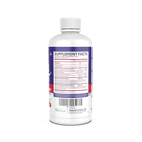 Bio Naturals Mental Boost Liquid Nootropic Supplement - Enhance Brain Performance - Maple Wellness Supplements