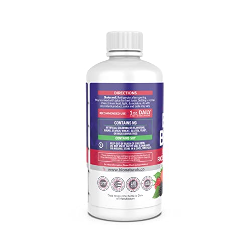 Bio Naturals Mental Boost Liquid Nootropic Supplement - Enhance Brain Performance - Maple Wellness Supplements