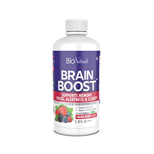 Bio Naturals Mental Boost Liquid Nootropic Supplement - Enhance Brain Performance - Maple Wellness Supplements