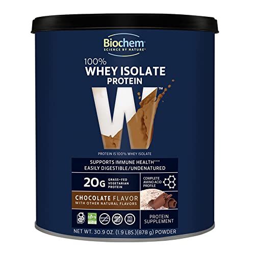 Biochem, Whey Protein Powder, 20g of Protein to Support Muscles and Intense Workouts - Maple Wellness Supplements