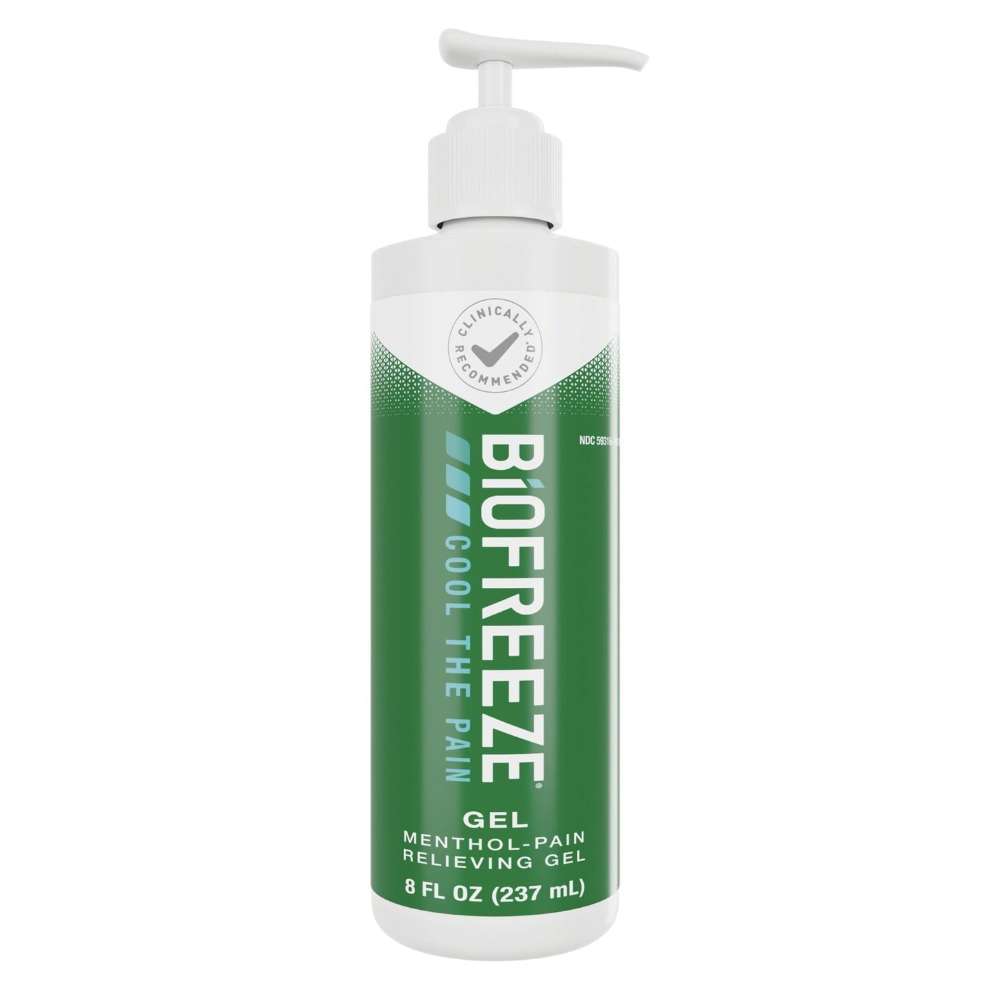 Biofreeze Pain Relief Gel, Arthritis Pain Reliver, Knee & Lower Back Pain Relief, Sore Muscle Relief, Neck Pain Relief, Pharmacist Recommended, 8 FL OZ Biofreeze Menthol Gel - Maple Wellness Supplements