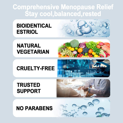 Bioidentical Estriol Cream for Women, Intimate Moisturizing Cream for Vaginal Dryness & Discomfort, Menopause Support (Peach Flavor) - Maple Wellness Supplements
