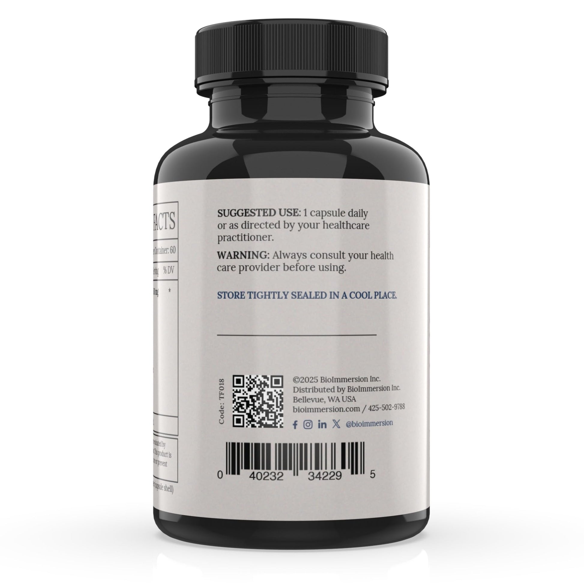 BioImmersion Supernatant Synbiotic - Prebiotic Probiotic Postbiotic - Eases Digestive Discomfort, Gut Imbalance & Yeast Overgrowth - Immune & Microbiome Support - Maple Wellness Supplements