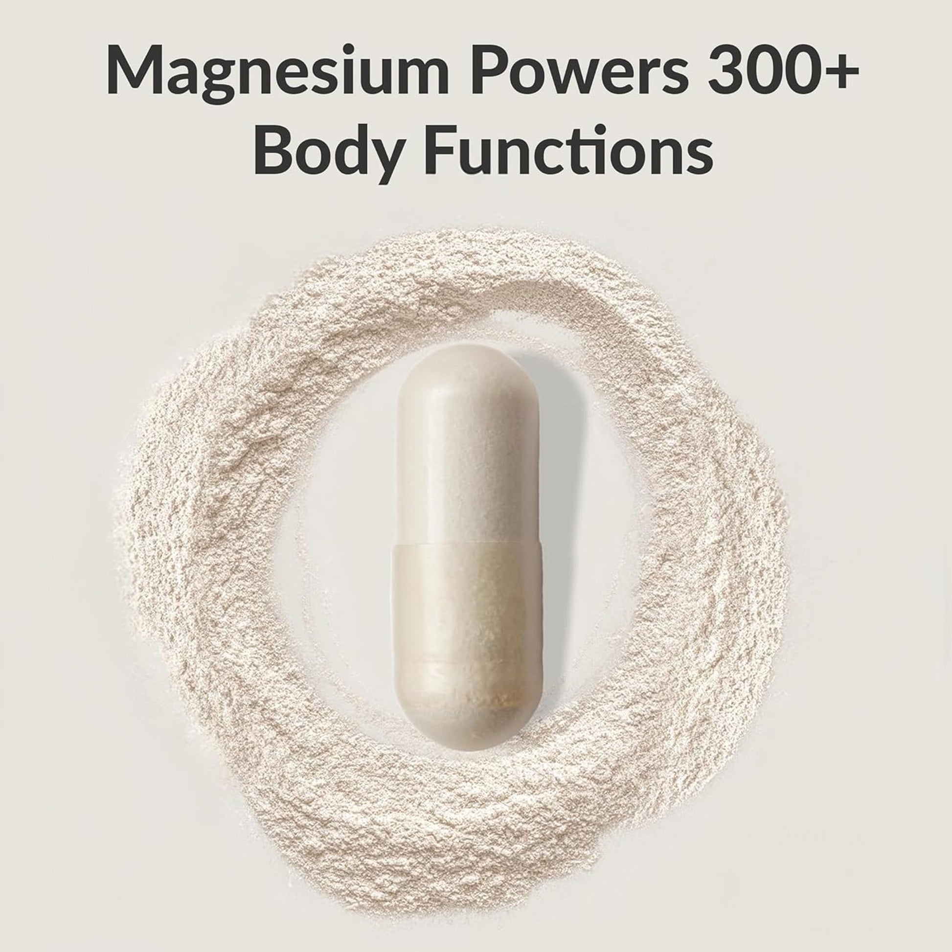 BIOptimizers Magnesium Breakthrough Supplement with 500mg - 7 Forms of Magnesium: Glycinate, Malate, Citrate, and More - Natural Support for Sleep and Cognitive Function -30 Capsules- Calming Vitamins - Maple Wellness Supplements