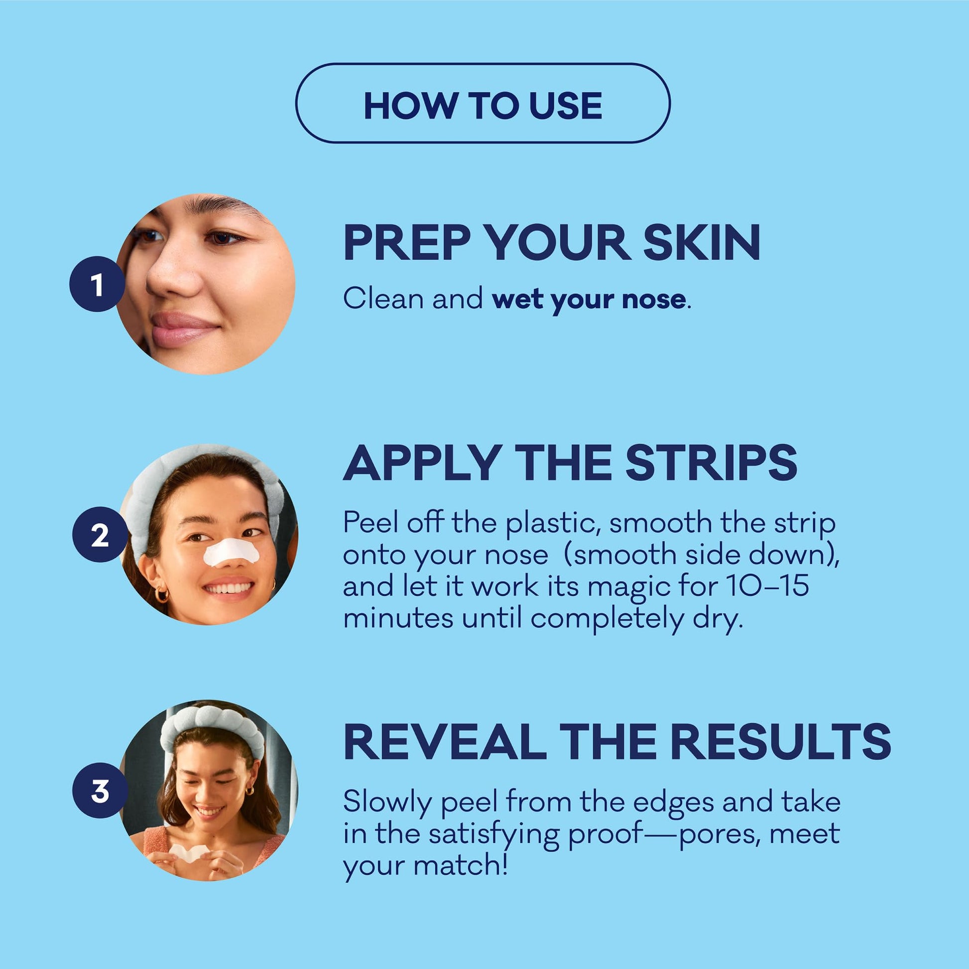 Bioré Original Blackhead Remover Strips, Deep Cleansing Nose Strips With Instant Pore Unclogging - Maple Wellness Supplements