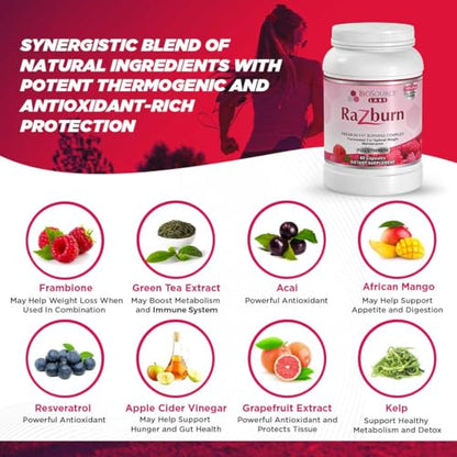 BioSource Labs Razburn – Premium Thermogenic Complex Pills with Natural Ingredients - Maple Wellness Supplements