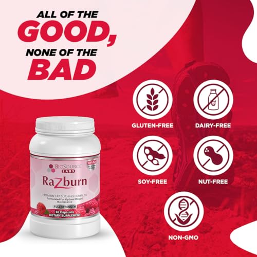 BioSource Labs Razburn – Premium Thermogenic Complex Pills with Natural Ingredients - Maple Wellness Supplements