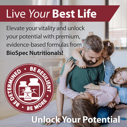 BIOSPEC NUTRITIONALS Neuro-Strength - Support Cognitive Performance* - Acetyl-L-Carnitine, Alpha-GPC, Phosphatidylserine, Huperzine - Maple Wellness Supplements