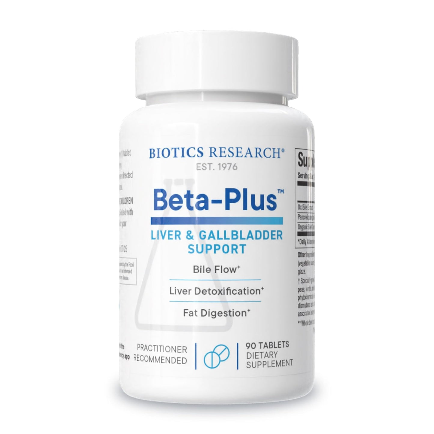 Biotics Research Beta-Plus™ Nutritional Ox Bile Salts Digestive Enzymes Supplement for Bile Production for No Gallbladder-Supports Overall Liver Function, - Maple Wellness Supplements
