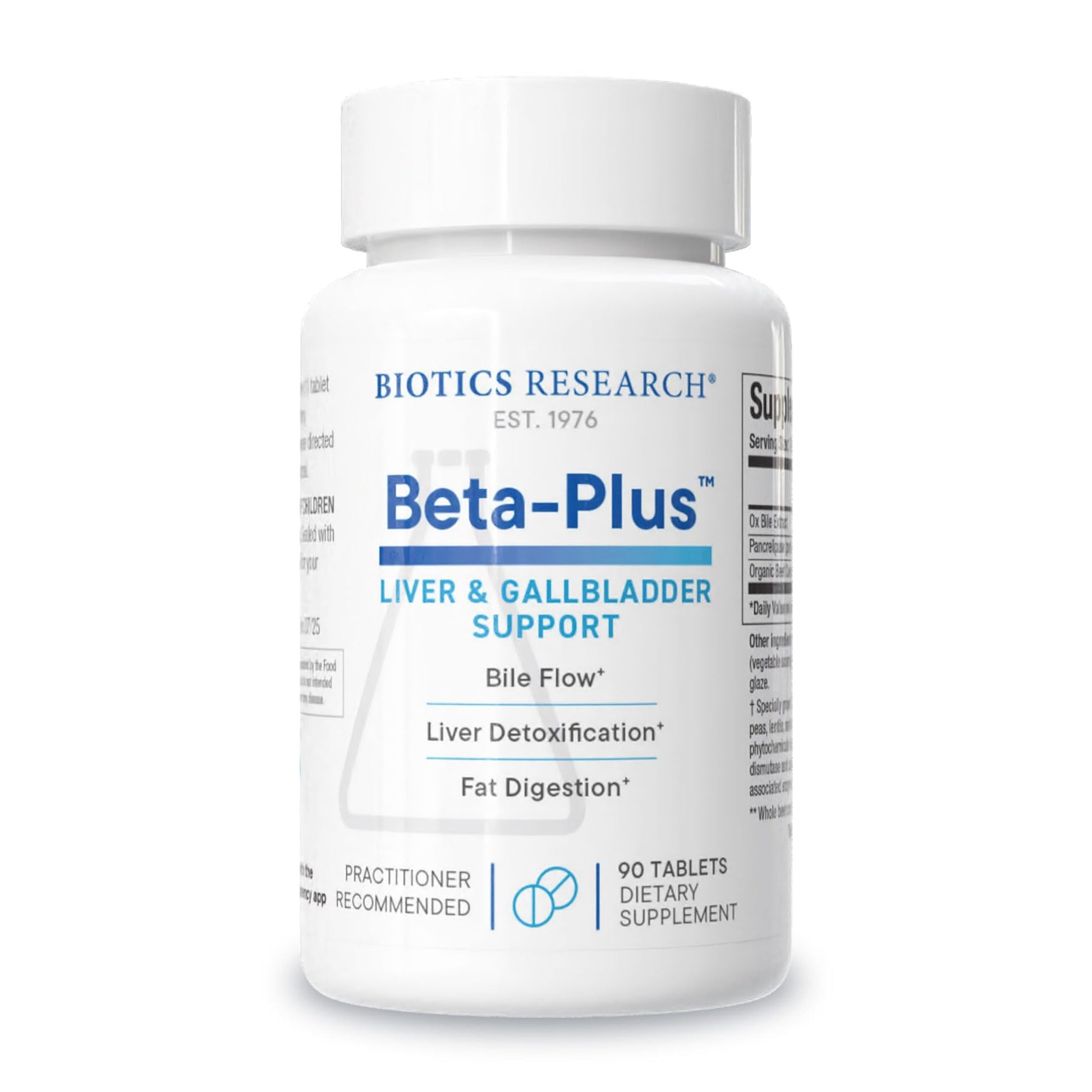 Biotics Research Beta-Plus™ Nutritional Ox Bile Salts Digestive Enzymes Supplement for Bile Production for No Gallbladder-Supports Overall Liver Function, - Maple Wellness Supplements