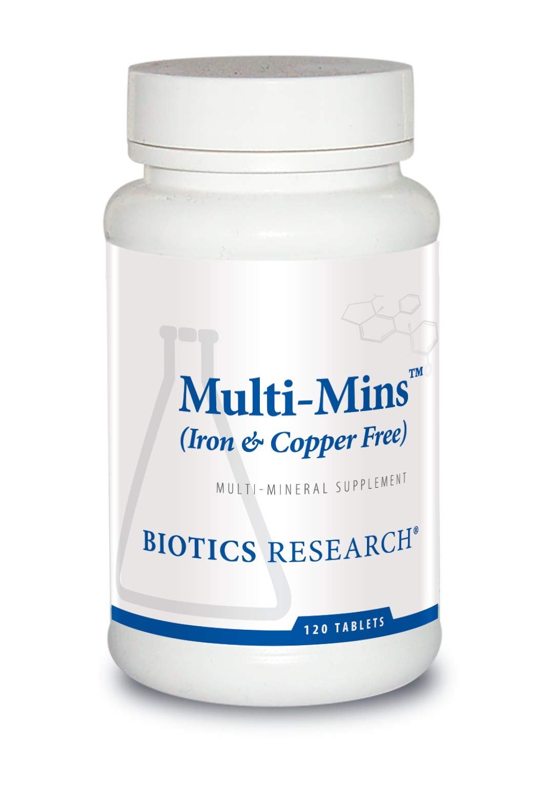 Biotics Research Multi Mins Iron and Copper Free Multi Mineral Complex, Balanced Source of Mineral Chelates and Whole Food, Phytochemically Bound Trace - Maple Wellness Supplements
