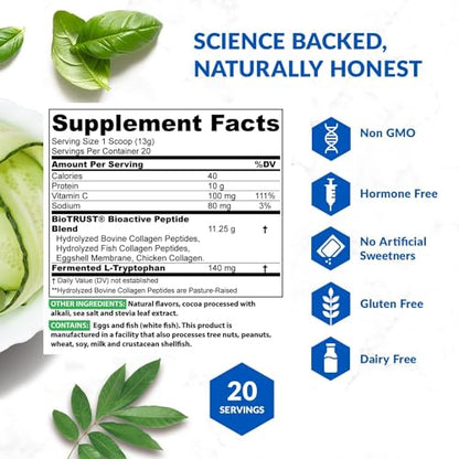 BioTrust Ageless Multi Collagen Peptides Powder – 5 Types (I, II, III, V, X) – Fruit Punch - Maple Wellness Supplements