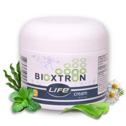 Bioxtron Life Cream Natural AFA Stem Cell Supplement 2 oz - Joint Pain - Muscle Pain - Fatigue - Maple Wellness Supplements