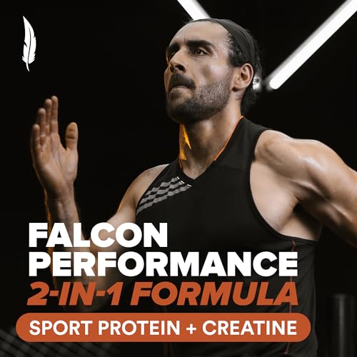 Birdman Falcon Performance Vegan Protein Powder, 31g Protein, 5g Creatine, 5g BCAA - Maple Wellness Supplements