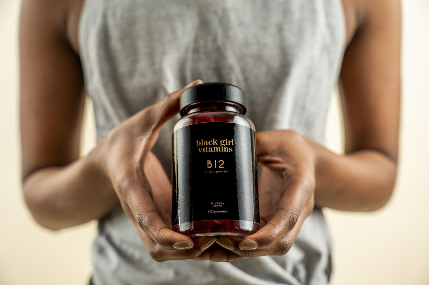 Black Girl Vitamins - Vitamin B12 Gummies, for Energy, Metabolism & Nervous System Support, 1000 mcg Cyancobalamin B12 per Serving - Maple Wellness Supplements