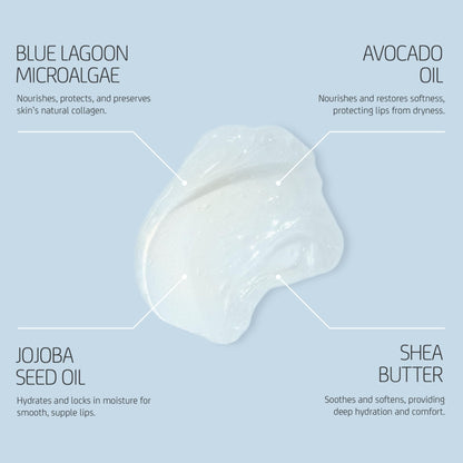 Blue Lagoon Skin Science - Natural Nourishing + Plumping Lip Balm | Sustainable - Maple Wellness Supplements