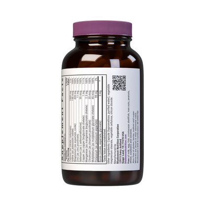 Bluebonnet Multi Minerals Supplement Plus Boron Chelated Magnesium Potassium Copper Selenium Manganese Chromium & Zinc Complex for Women & Men - No Iron, Non-GMO, Gluten-Free - 180 Vegetable Capsules - Maple Wellness Supplements