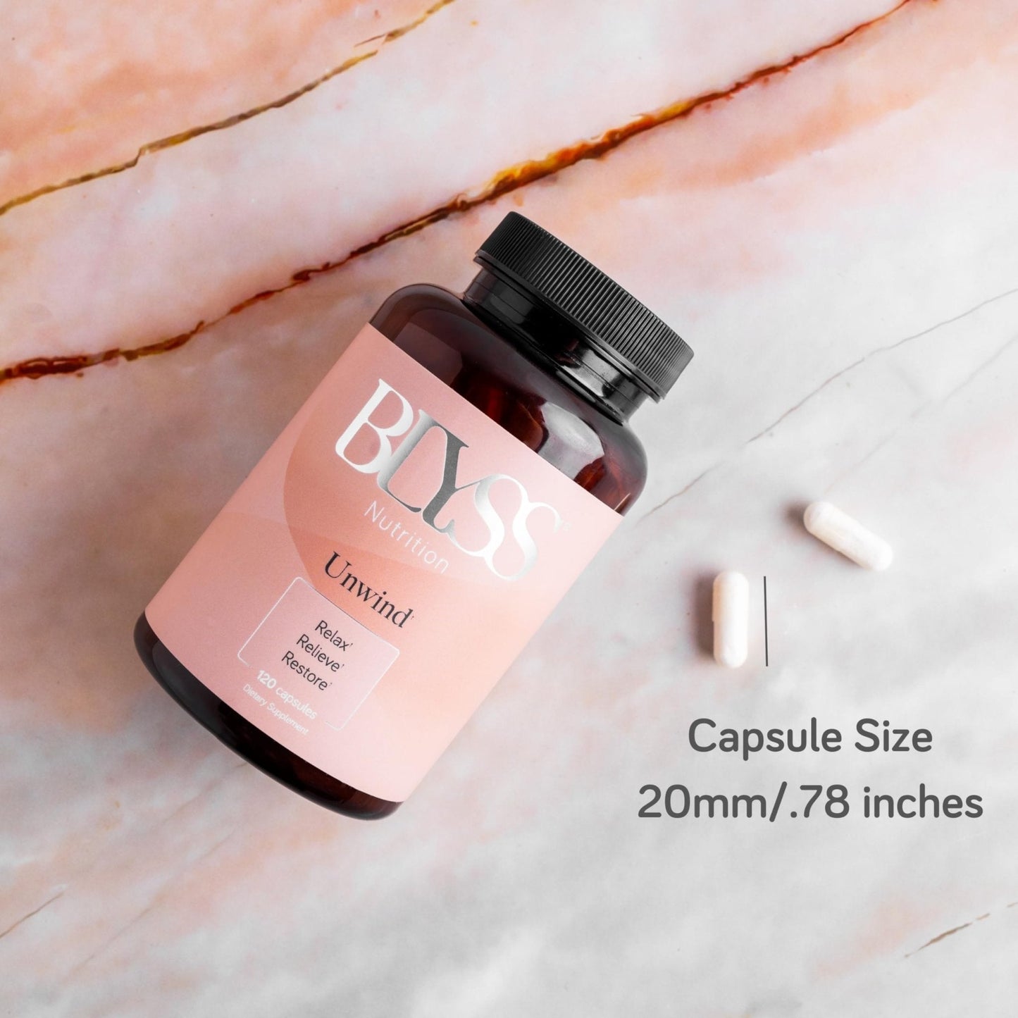 BLYSS Nutrition Magnesium Bisglycinate Capsules for Women - 200mg Chelated Glycinate Magnesium Supplement - Natural Supplements to Support Sleep, - Maple Wellness Supplements