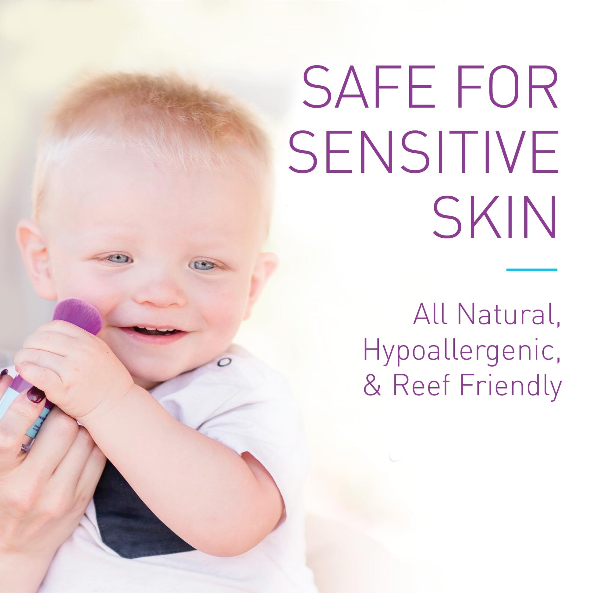 BOB KIDS SPF 30 Brush On Mineral Powder Sunscreen, Broad Spectrum Protection, Water Resistant 80 Mins, Fragrance Free - Maple Wellness Supplements