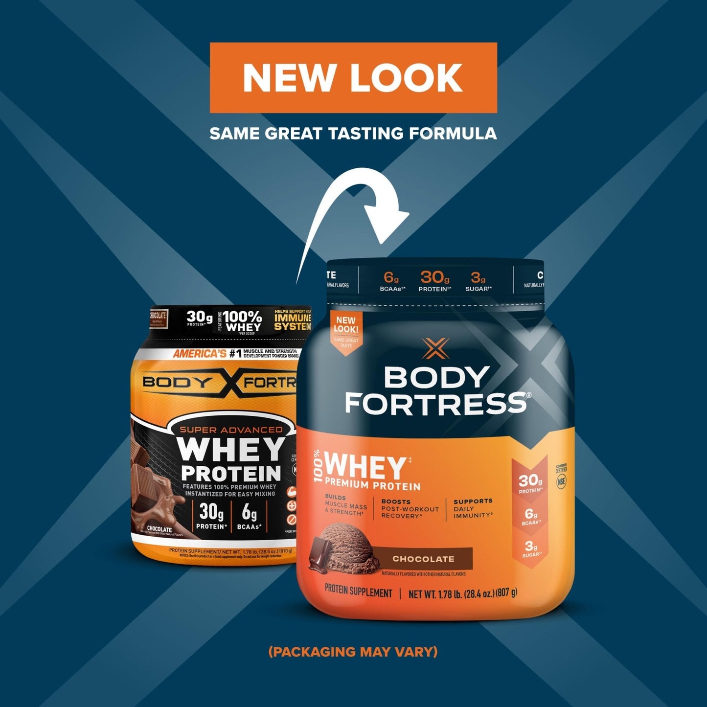 Body Fortress Super Advanced Isolate Protein, Chocolate Protein Powder Supplement - Maple Wellness Supplements