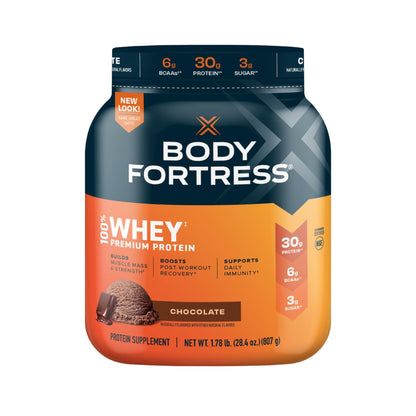 Body Fortress Super Advanced Isolate Protein Powder, Gluten Free, Vanilla Creme Flavored - Maple Wellness Supplements