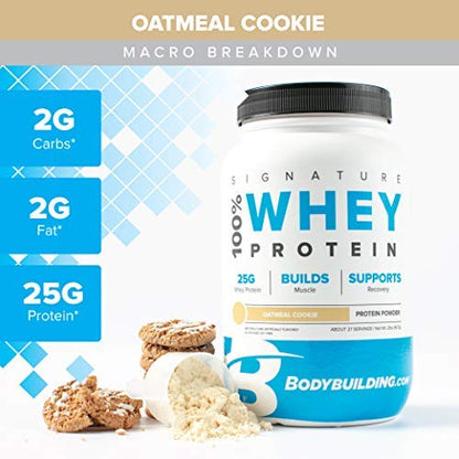 Bodybuilding Signature 100% Whey Protein Powder | 25g of Protein per Serving - Maple Wellness Supplements