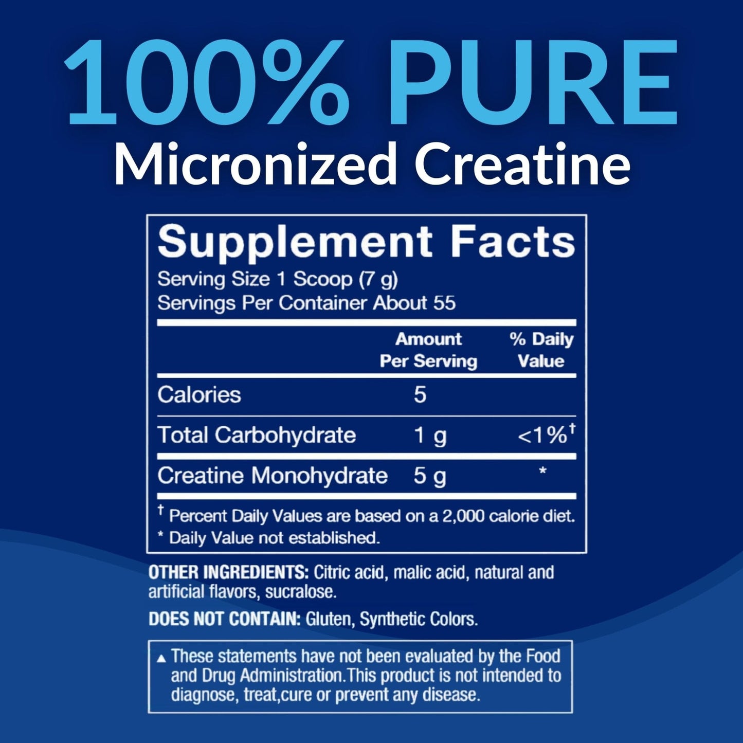 BodyTech 100% Pure Creatine Monohydrate Powder - Micronized for Maximum Absorption - Supports Muscle Strength & Power Output - Maple Wellness Supplements