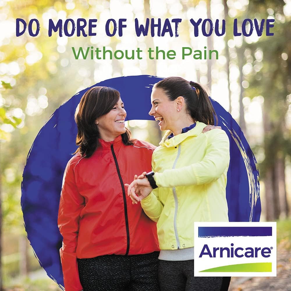 Boiron Arnicare 4.2oz Gel (Pack of 2) - Soothing Relief - Muscle & Joint Pain, Bruises, Swelling - Fragrance-Free - Maple Wellness Supplements