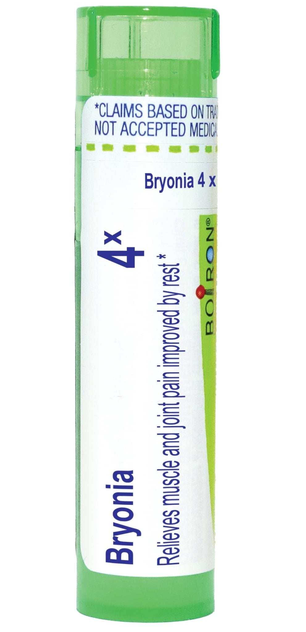 Boiron Bryonia 4X Homeopathic Medicine for Muscle & Joint Pain - 80 Pellets - Maple Wellness Supplements