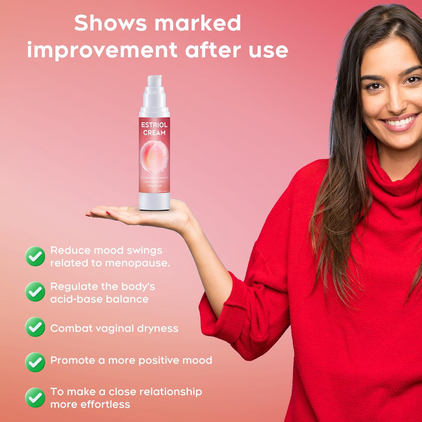 BonaImmuneX Bioidentical Estriol Moisturizing Cream for Women - Peri-Menopausal Intimate Hydration to Soothe Vaginal Dryness & Vulval Itch (1.76 oz / 50g, ~3-Month Supply) - Maple Wellness Supplements