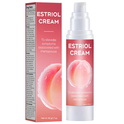 BonaImmuneX Bioidentical Estriol Moisturizing Cream for Women - Peri-Menopausal Intimate Hydration to Soothe Vaginal Dryness & Vulval Itch (1.76 oz / 50g, ~3-Month Supply) - Maple Wellness Supplements